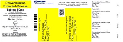 Desvenlafaxine Extended Release Tablets 50mg